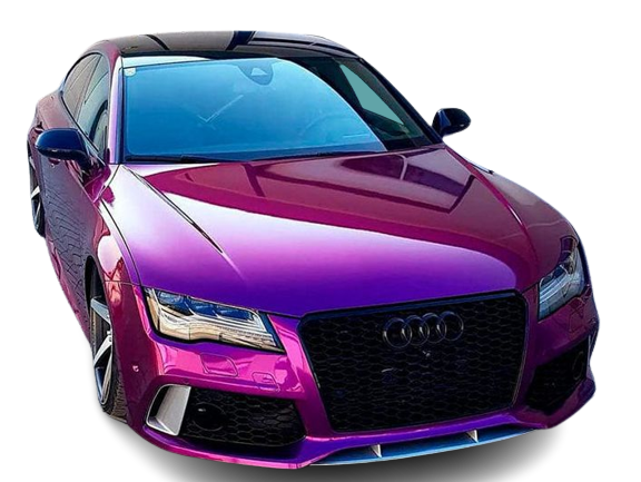 purple passionate car